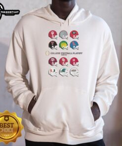 Nice 2025 CFP Field Toy Team Helmets Hoodie showcasing team spirit and style for football fans.