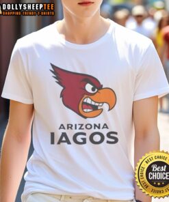 Arizona Iagos Cardinals Pro Football Aladdin Iago Jaffar T-Shirt featuring vibrant graphics and comfortable fit.