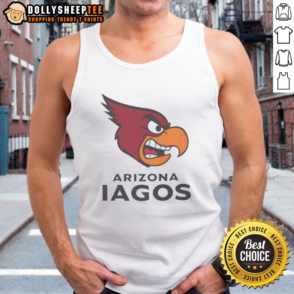 Nice Arizona Iagos Cardinals Pro Football Aladdin Iago Jaffar Tank Top Nice Arizona Iagos Cardinals Pro Football tank top featuring Aladdin's Iago and Jafar in vibrant colors.