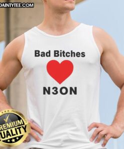 Stylish Nice Bad Bitches Love Neon Tank Top in vibrant colors, perfect for summer fashion and bold streetwear looks.