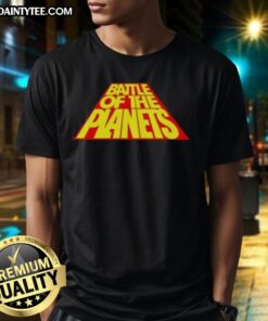 Nice Battle Of The Planets T-Shirt featuring vibrant graphics of iconic characters for fans of the classic anime series.