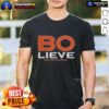 Bo Nix Denver Broncos Football Bolieve T-Shirt featuring vibrant graphics and comfortable fit for fans.