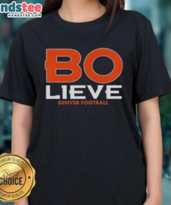 Nice Bo Nix NFL Denver Broncos Casa Bonitto game day ladies tee featuring vibrant team colors and stylish design.