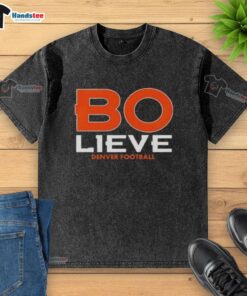 Nice Bo Nix NFL Denver Broncos Casa Bonito Game Day washed t-shirt featuring vibrant team colors and logo.