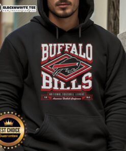 Nice Buffalo Bills Heater Hoodie in blue with team logo, perfect for staying warm at games or casual wear.