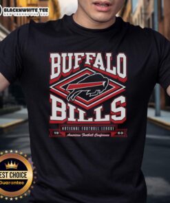 Alt Text: Nice Buffalo Bills Heater T-Shirt featuring bold team logo, perfect for fans to show off their team spirit.