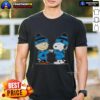 Carolina Panthers Snoopy and Charlie Brown Best Friends T-Shirt featuring vibrant graphics and team colors.