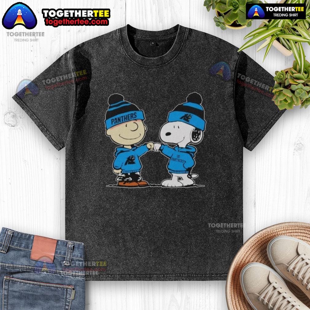 Nice Carolina Panthers Snoopy And Charlie Brown Best Friends Washed T Shirt Nice Carolina Panthers Snoopy and Charlie Brown Best Friends washed t-shirt featuring iconic comic characters in team colors.