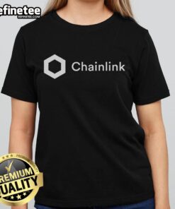 Stylish Nice Chainlink Link Crypto merch ladies tee in vibrant colors, perfect for cryptocurrency enthusiasts.