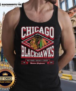 Stylish Nice Chicago Blackhawks heater tank top featuring team colors and logo, perfect for game day or casual wear.