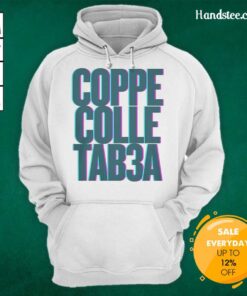 Alt Text: Stylish Nice Coppe Colle Tab3a 3D Letter Hoodie in vibrant colors, perfect for casual wear and street style fashion.