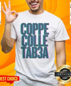 Nice Coppe Colle Tab3A 3D Letter T-Shirt in stylish design, perfect for casual wear and trendy outfits.