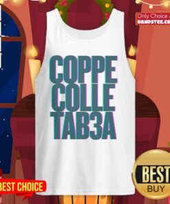 Nice Coppe Colle Tab3a 3D Letter Tank Top in vibrant colors, perfect for casual summer wear and stylish outfits.