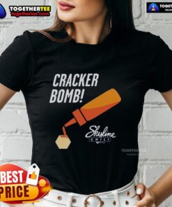 Stylish Nice Cracker Bomb Skyline Ladies Tee featuring a vibrant skyline graphic, perfect for casual wear and urban fashion.