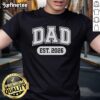 Nice Dad Est 2026 T-Shirt featuring a stylish design perfect for new fathers celebrating their journey.