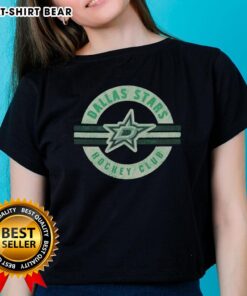 Women's tee featuring Dallas Stars design, perfect for fans and showcasing team spirit in stylish comfort.