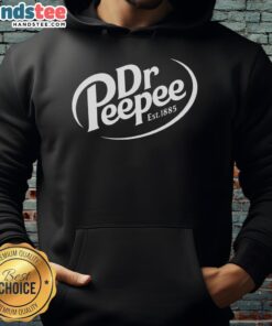 Funny spoof hoodie featuring 'Nice Dr. Peepee Est. 1885' design, perfect for humor lovers and unique fashion enthusiasts.
