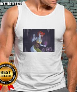 Alt Text: Stylish Dunmer Dark Elf tank top featuring intricate designs and vibrant colors, perfect for fans of fantasy apparel.