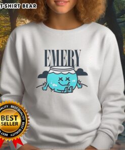 Adorable Nice Emery toddler sweatshirt in soft fabric, perfect for stylish and cozy kids' fashion.