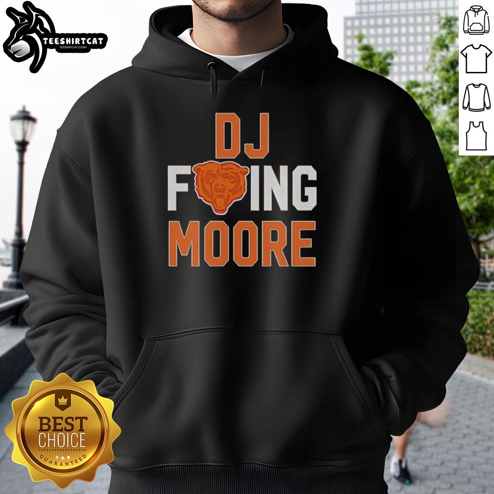 nice-fcking-dj-moore-good-better-best-chicago-bears-nfl-2025-hoodie Alt Text: 2025 Chicago Bears hoodie featuring 'Nice Fcking DJ Moore Good Better Best' design, perfect for NFL fans.
