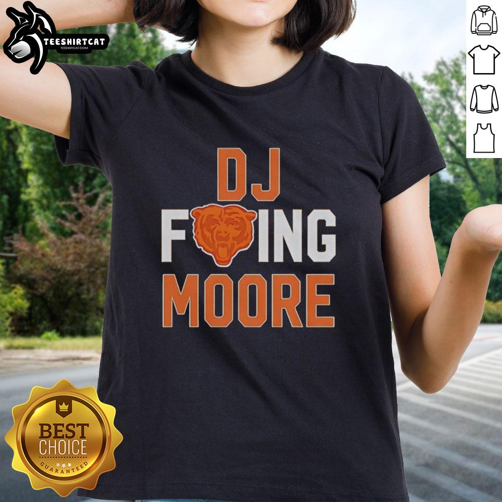 nice-fcking-dj-moore-good-better-best-chicago-bears-nfl-2025-ladies-tee Stylish 'Nice Fcking DJ Moore Good Better Best' tee for women, showcasing Chicago Bears NFL 2025 spirit.