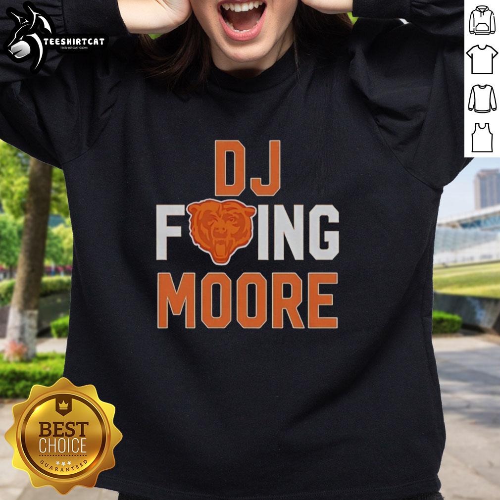 nice-fcking-dj-moore-good-better-best-chicago-bears-nfl-2025-sweatshirt Nice Fcking DJ Moore Good Better Best Chicago Bears NFL 2025 Sweatshirt featuring vibrant team colors and stylish design.
