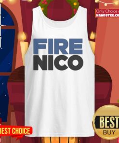 Nice Fire Nico Dallas Mavericks tank top featuring vibrant team colors and logo, perfect for basketball fans.