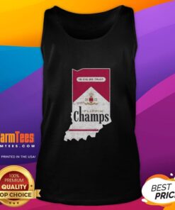 Indiana Hoosiers football tank top featuring 'In Cig We Trust' for Nice Flippin Champs fans, perfect for game day.