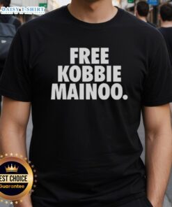 Alt Text: Nice free Kobbie Mainoo Manchester United FC T-shirt featuring a stylish design and vibrant team colors.