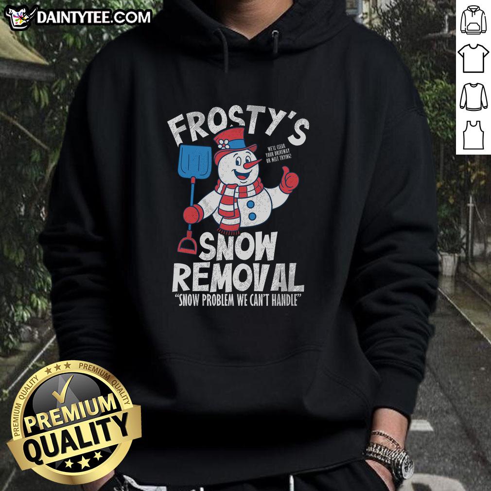 nice-frostys-snow-removal-hoodie Cozy Nice Frostys Snow Removal Hoodie in vibrant colors, perfect for winter outdoor activities and staying warm.