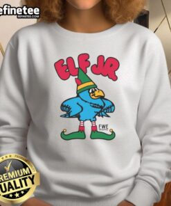 Alt Text: Nice Ft Wright Drama Elf Jr Sweatshirt in vibrant colors, perfect for young theater enthusiasts and cozy style.