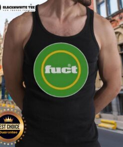 Stylish Nice Fuct Circle Logo Tank Top featuring a bold design, perfect for casual summer wear and graphic tee enthusiasts.