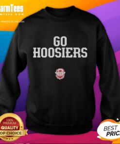Nice Go Indiana Hoosiers Football 2025-26 CFB Playoff slogan sweatshirt showcasing team spirit and style.