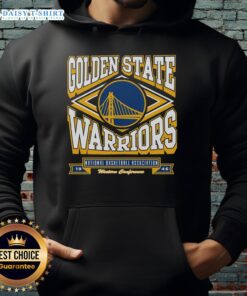 Nice Golden State Warriors heater hoodie featuring team logo, perfect for fans to show support during cold games.