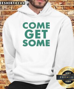 Nice Green Bay Packers 'Come Get Some' hoodie featuring team colors and logo, perfect for fans and game day attire.