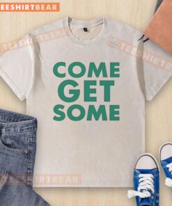 Nice green Bay Packers 'Come Get Some' washed t-shirt showcasing team spirit and casual style for fans.