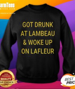 Green Bay Packers sweatshirt featuring a fun design, perfect for fans who love Lambeau Field and game day spirit.