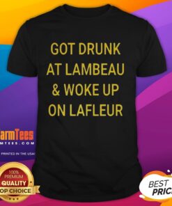 Funny Green Bay Packers football graphic on a t-shirt, featuring a playful design of a drunken football at Lambeau Field.