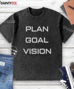 Nice Harry Levin Goal Plan Vision washed t-shirt featuring a stylish design and comfortable fit for fans.