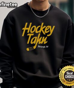 Cozy Nice Hockey Tahn sweatshirt featuring Pittsburgh PA design, perfect for fans of Pittsburgh hockey culture.