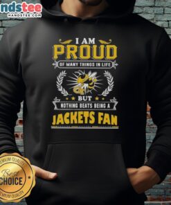 Georgia Tech Yellow Jackets fan hoodie showcasing pride in team spirit and loyalty to Georgia Tech athletics.