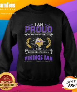 Cozy Minnesota Vikings fan sweatshirt celebrating pride in football and team loyalty, perfect for game day.