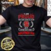 Alt Text: NC State Wolfpack fan T-shirt with 'I Am Proud Of Many Things In Life But Nothing Beats Being A NC State Wolfpack Fan' design.