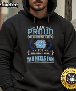 North Carolina Tar Heels fan hoodie showcasing pride in sports, perfect for showing team spirit and loyalty.