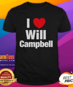 Nice I Love Will Campbell New England Patriots football lover t-shirt featuring a stylish design for fans.