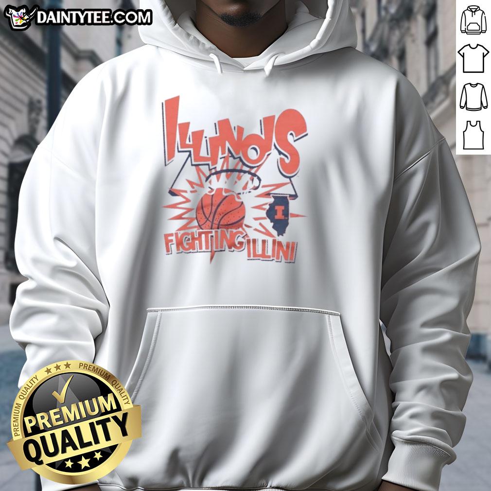 nice-illinois-fighting-illini-basketball-slam-hoodie Alt Text: Nice Illinois Fighting Illini Basketball Slam Hoodie showcasing team spirit and style for dedicated fans.