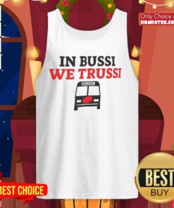 Nice In Bussi We Trussi Carolina Hurricanes tank top featuring team colors and logo, perfect for fans and summer wear.