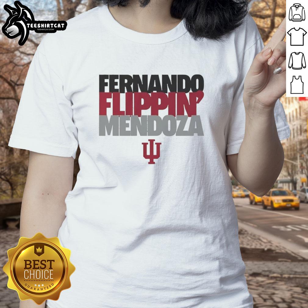 nice-indiana-hoosiers-football-fernando-flippin-mendoza-player-of-the-year-ladies-tee Alt Text: Nice Indiana Hoosiers Football Fernando Flippin Mendoza Player of the Year ladies tee featuring team colors and logo.