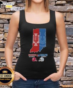 Nice Indiana Hoosiers tank top for Saturdays and Indianapolis Colts for Sundays, perfect for sports fans.