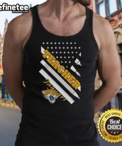 Nice-Jacksonville-Jaguars-Football-X-Teacher-American-Flag-Tank-Top